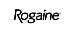 Rogaine brand logo in support of Care With Pride